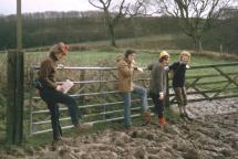 Stephen Senn - Mud in Dorset Minterne Magna to Godmanstone 1 February 1975